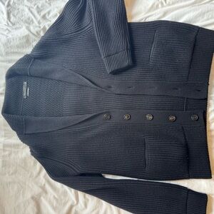 Ermenegildo Zegna Charcoal Cashmere Knit